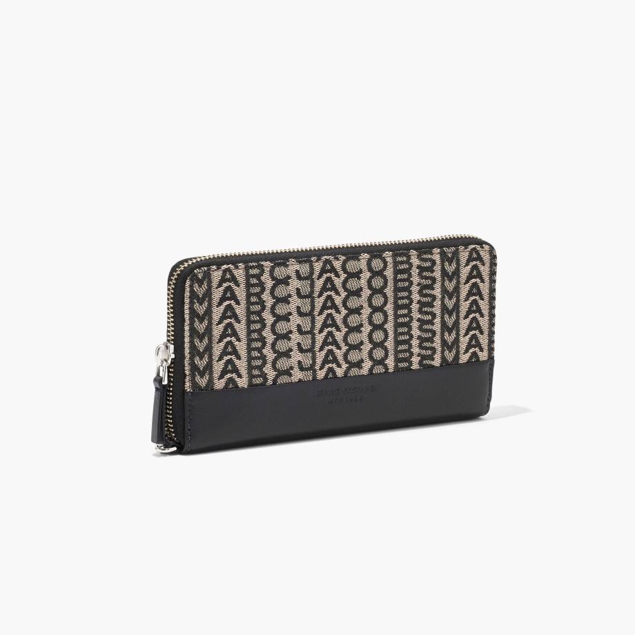 Wallets Marc Jacobs | The Monogram Jacquard Continental Wristlet Wallet