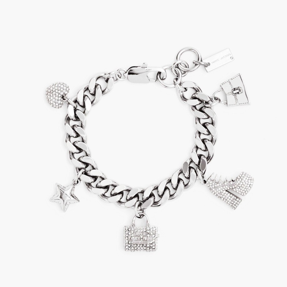 Jewelry Marc Jacobs | The Pave Mini Icon Charm Bracelet