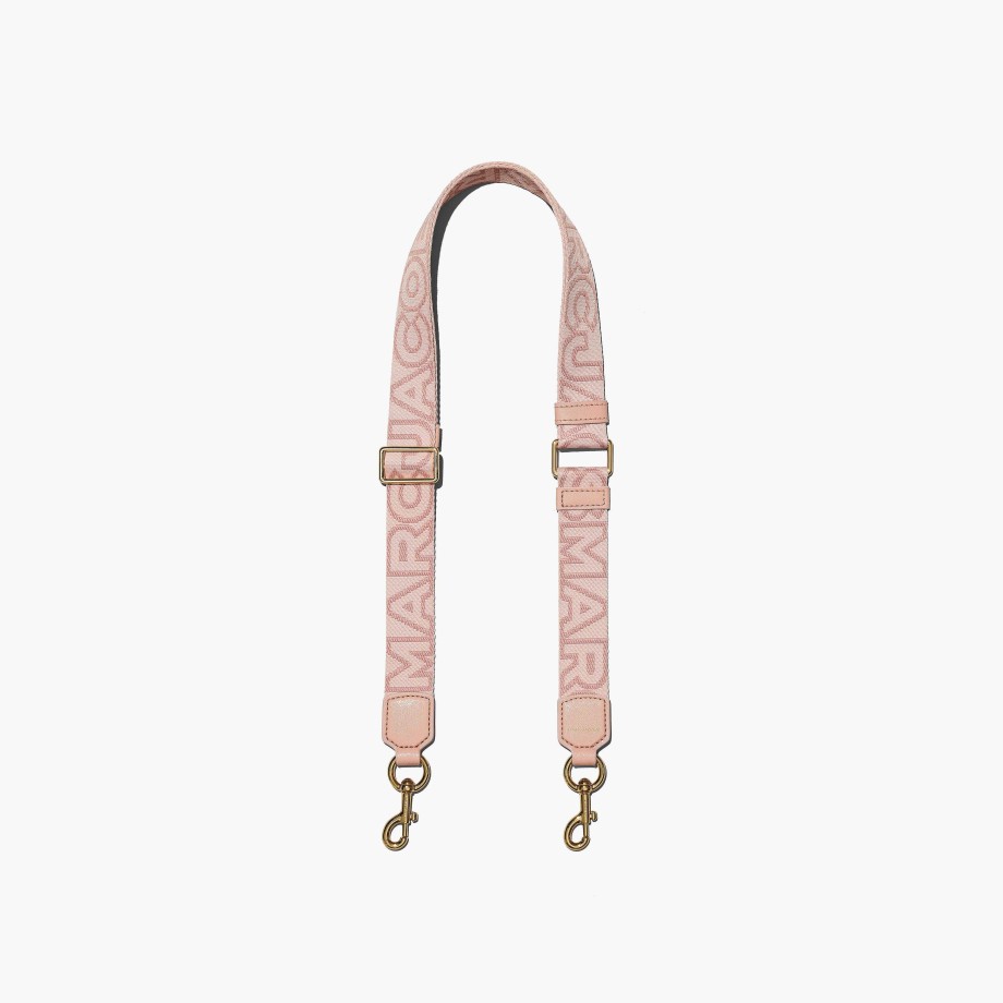 Accessories Marc Jacobs | The Thin Outline Logo Webbing Strap