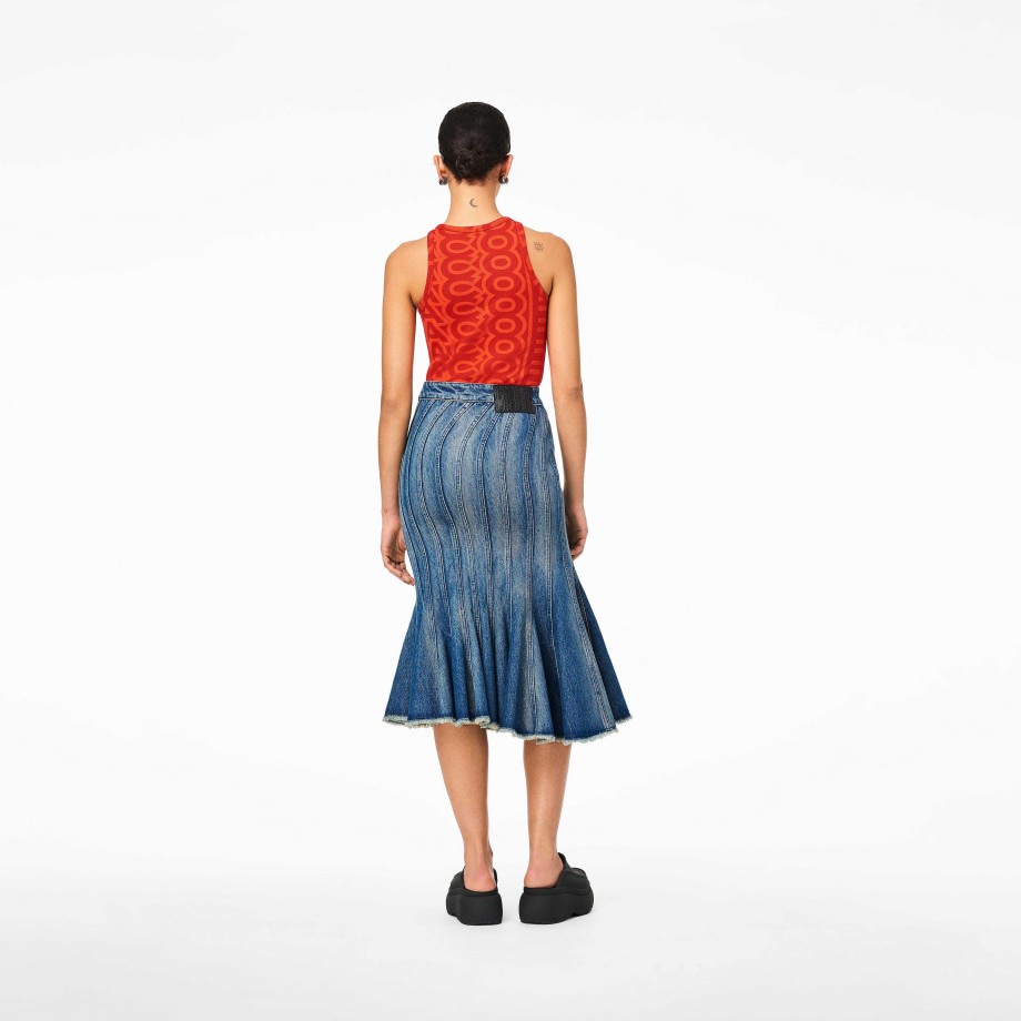 Ready To Wear Marc Jacobs | The Wave Denim Skirt