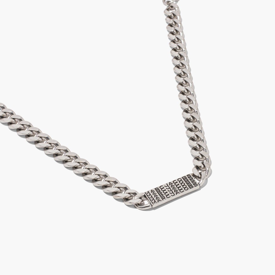 Ready To Wear Marc Jacobs | The Barcode Monogram Id Chain Necklace