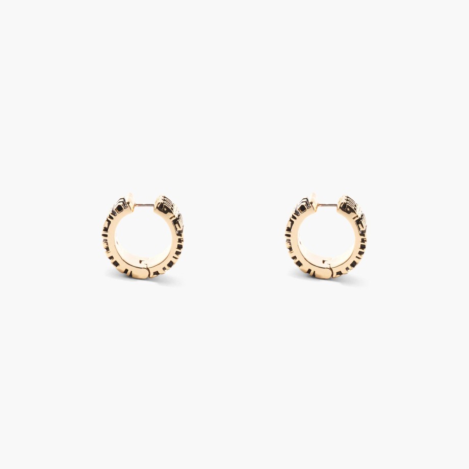 Ready To Wear Marc Jacobs | The Monogram Engraved Hoops