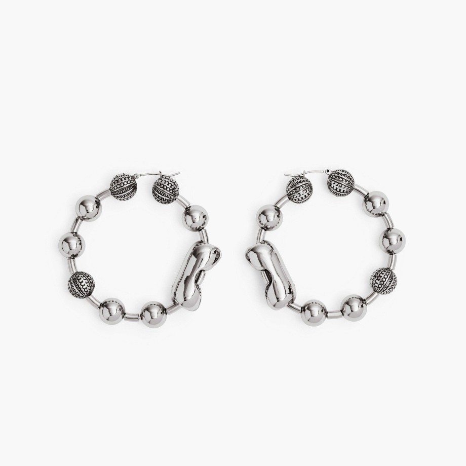 Ready To Wear Marc Jacobs | The Monogram Ball Chain Hoop