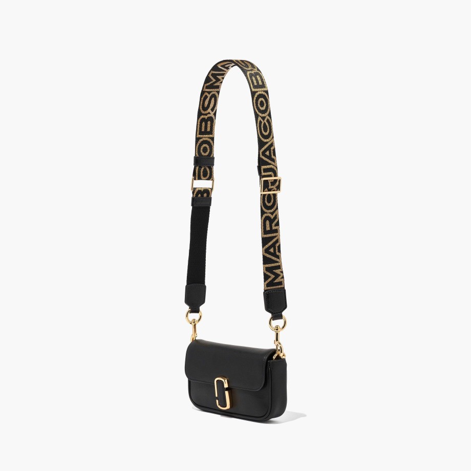 Accessories Marc Jacobs | The Thin Outline Logo Webbing Strap