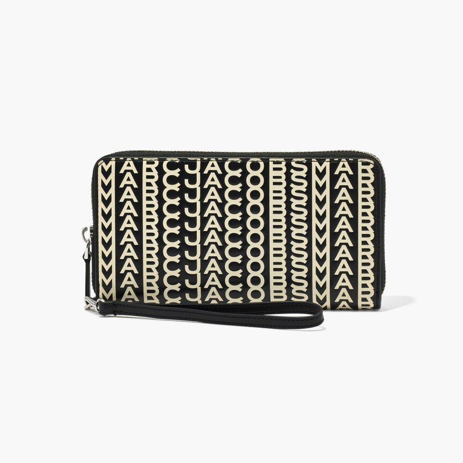 Ready To Wear Marc Jacobs | The Monogram Leather Continental Wristlet Wallet