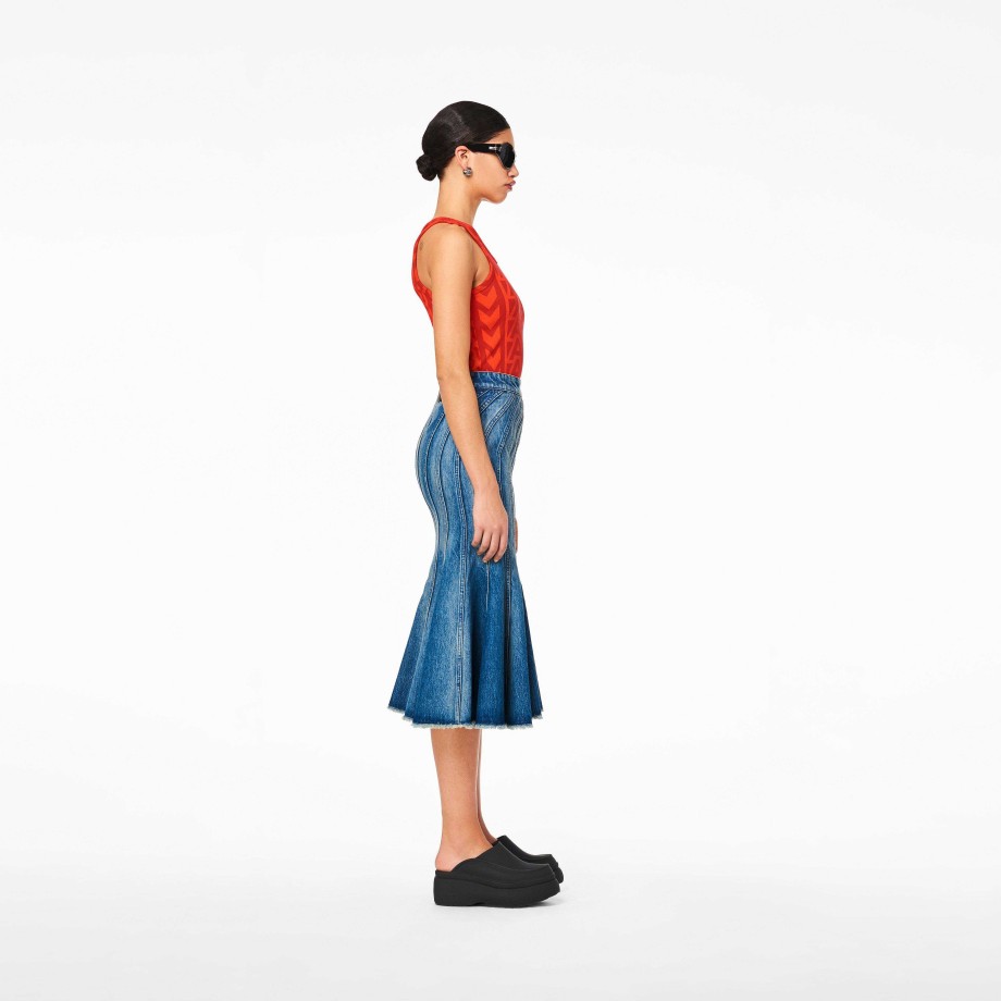 Ready To Wear Marc Jacobs | The Wave Denim Skirt