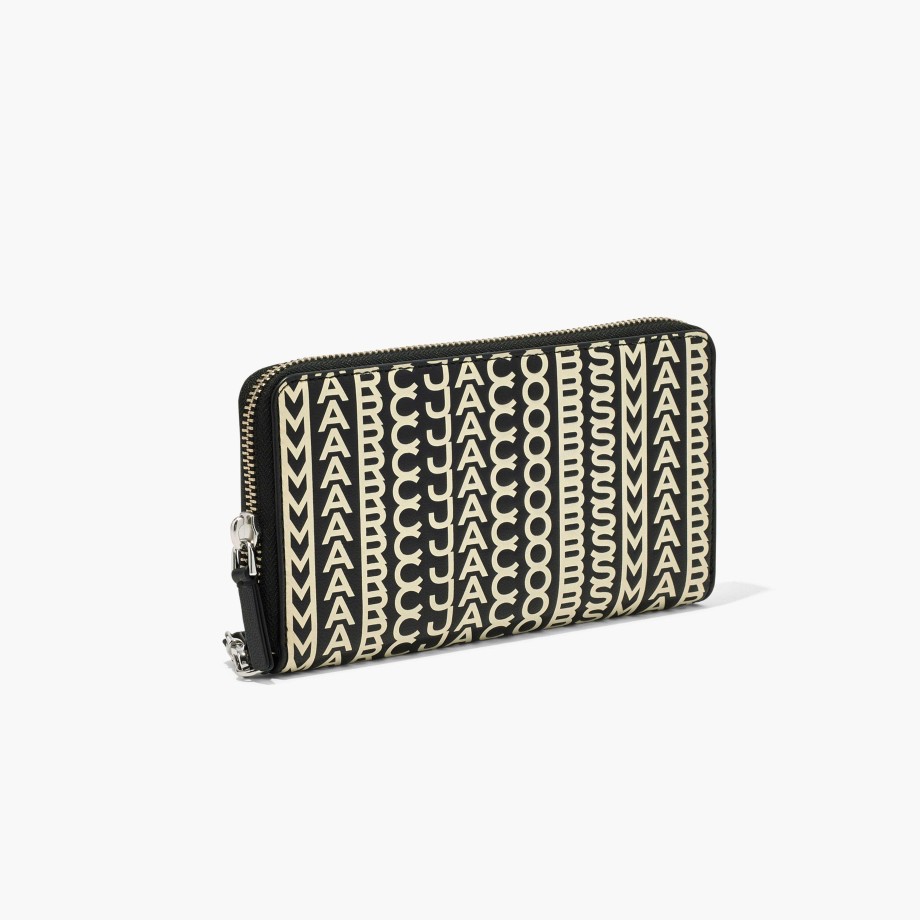 Wallets Marc Jacobs | The Monogram Leather Continental Wristlet Wallet