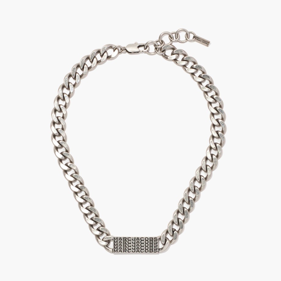 Ready To Wear Marc Jacobs | The Barcode Monogram Id Chain Necklace