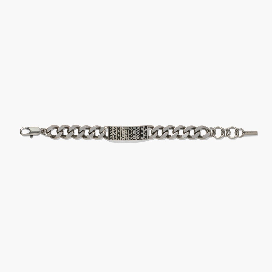 Ready To Wear Marc Jacobs | The Barcode Monogram Id Chain Bracelet