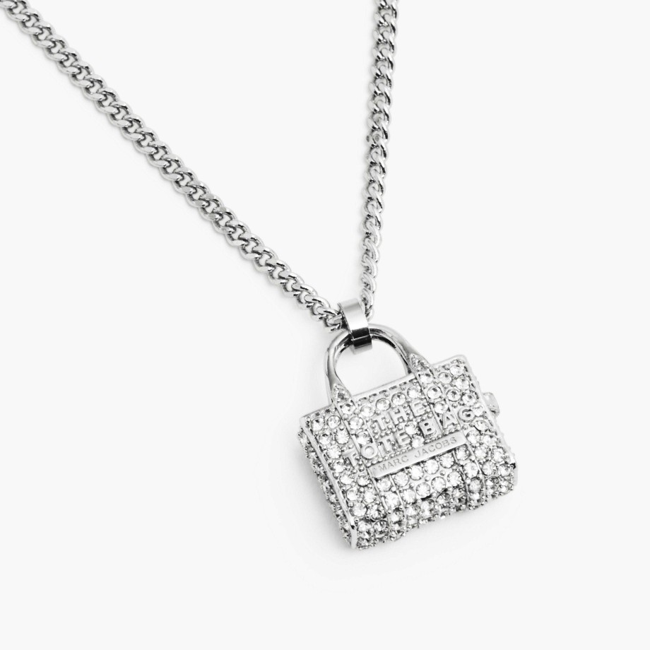 Jewelry Marc Jacobs | The Pave Tote Bag Necklace