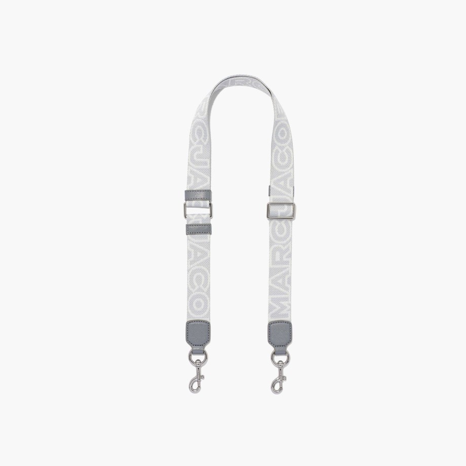 Accessories Marc Jacobs | The Thin Outline Logo Webbing Strap